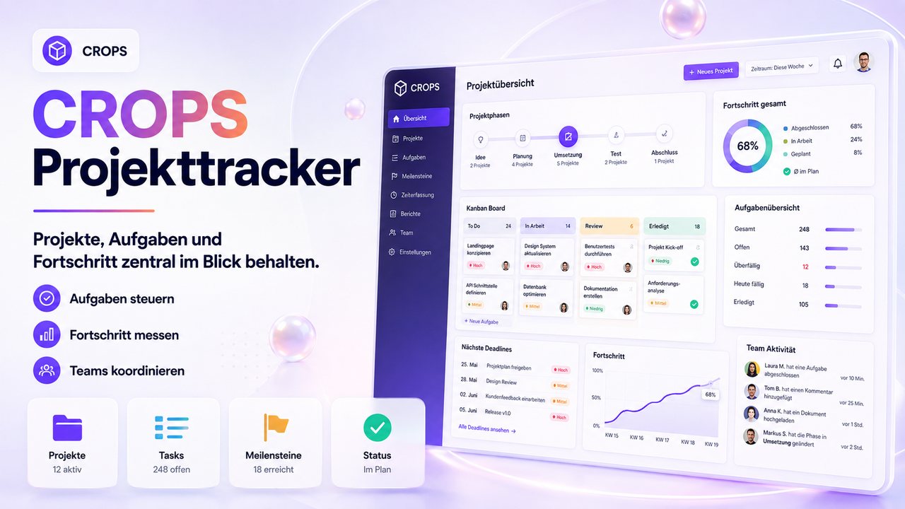 CROPS Projekttracker