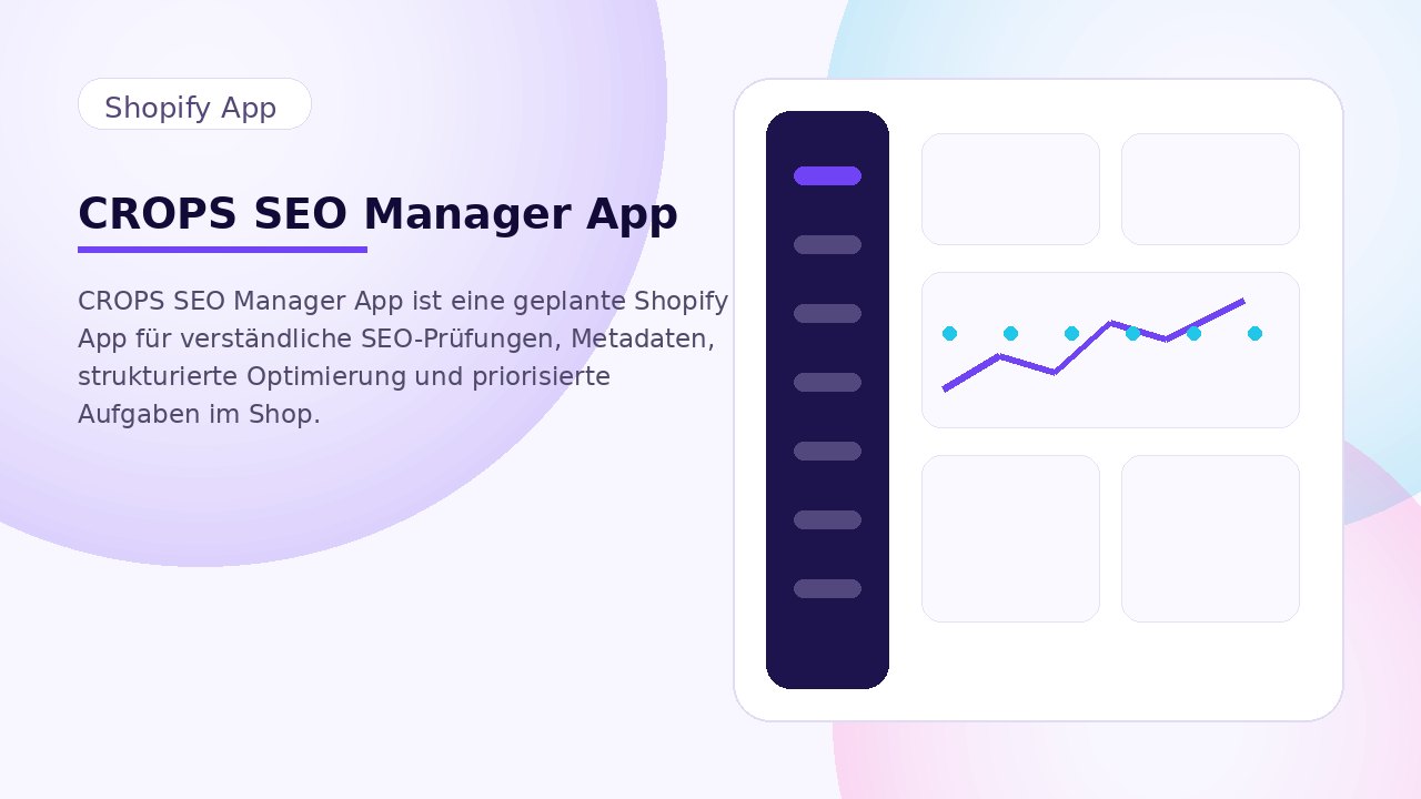CROPS SEO Manager App