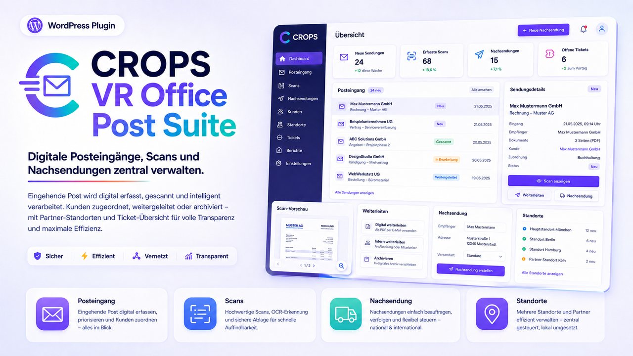 CROPS VR Office Post Suite
