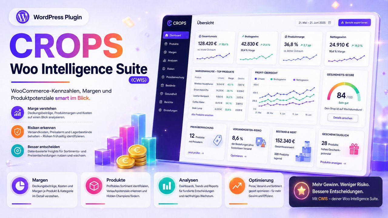 CROPS Woo Intelligence Suite (CWIS)