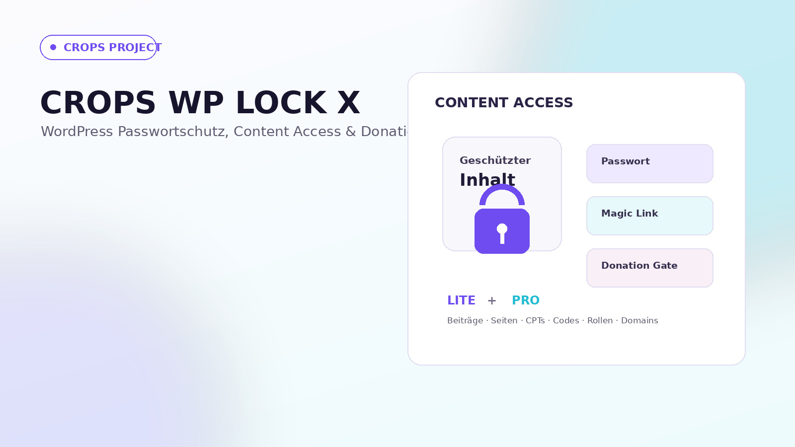 CROPS WP LOCK X